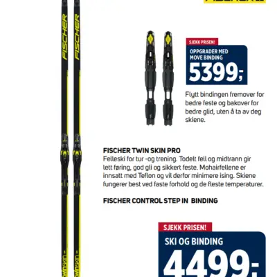 Fischer TwinSkin Pro m/binding