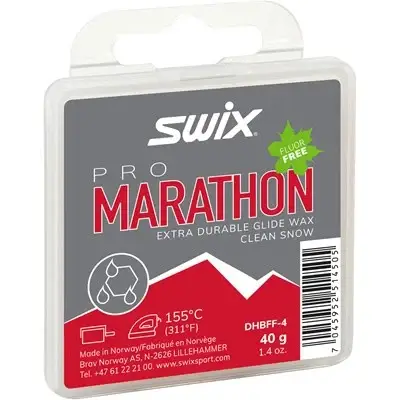 Swix Marathon Black, Flourfri, 40g
