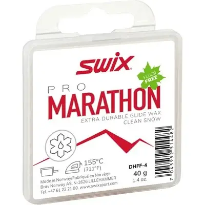 Swix Marathon Hvit, Flourfri, 40g