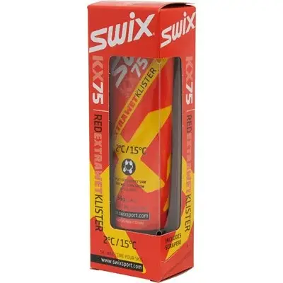 Swix KX75 Rødt, Extra Wet Klister