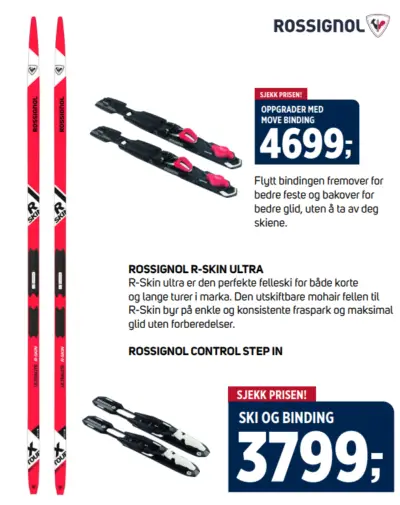 Rossignol R-skin Ultra m/binding